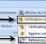 comment trouver une reference circulaire dans excel