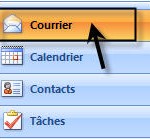 menu courrier