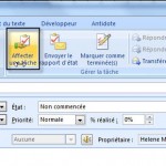 Icône Affecter une tâche